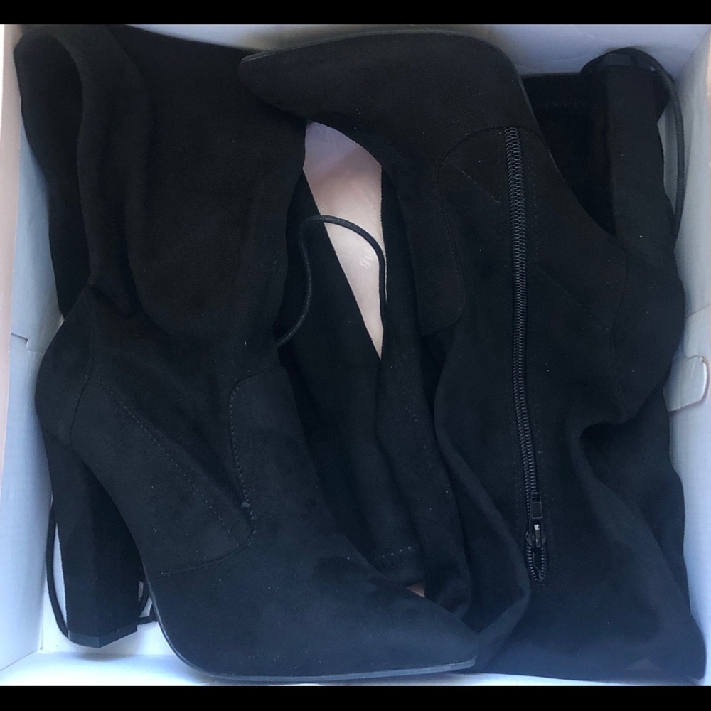 Thigh high boots